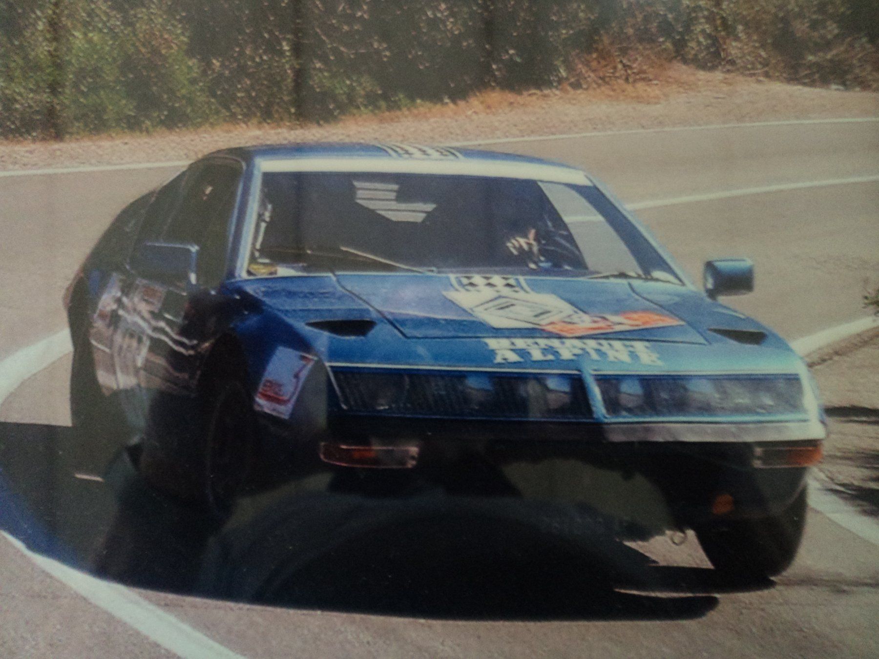 Poster & Bilder: Bild Renault A310 Rally Elba Storico ca. 2004 – Gebraucht aus Schwarzenburg von modelCARama 1