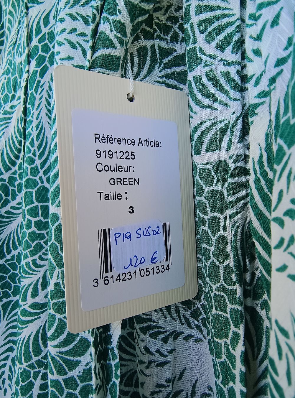 Tute: See U Soon Combishort dos nu blanc et vert T3 – Nuovo e nell'imballaggio originale da Genève venduto da Brachiopode 5