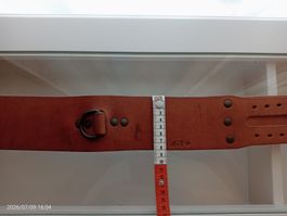Hundehalsband aus Echtleder handgemacht