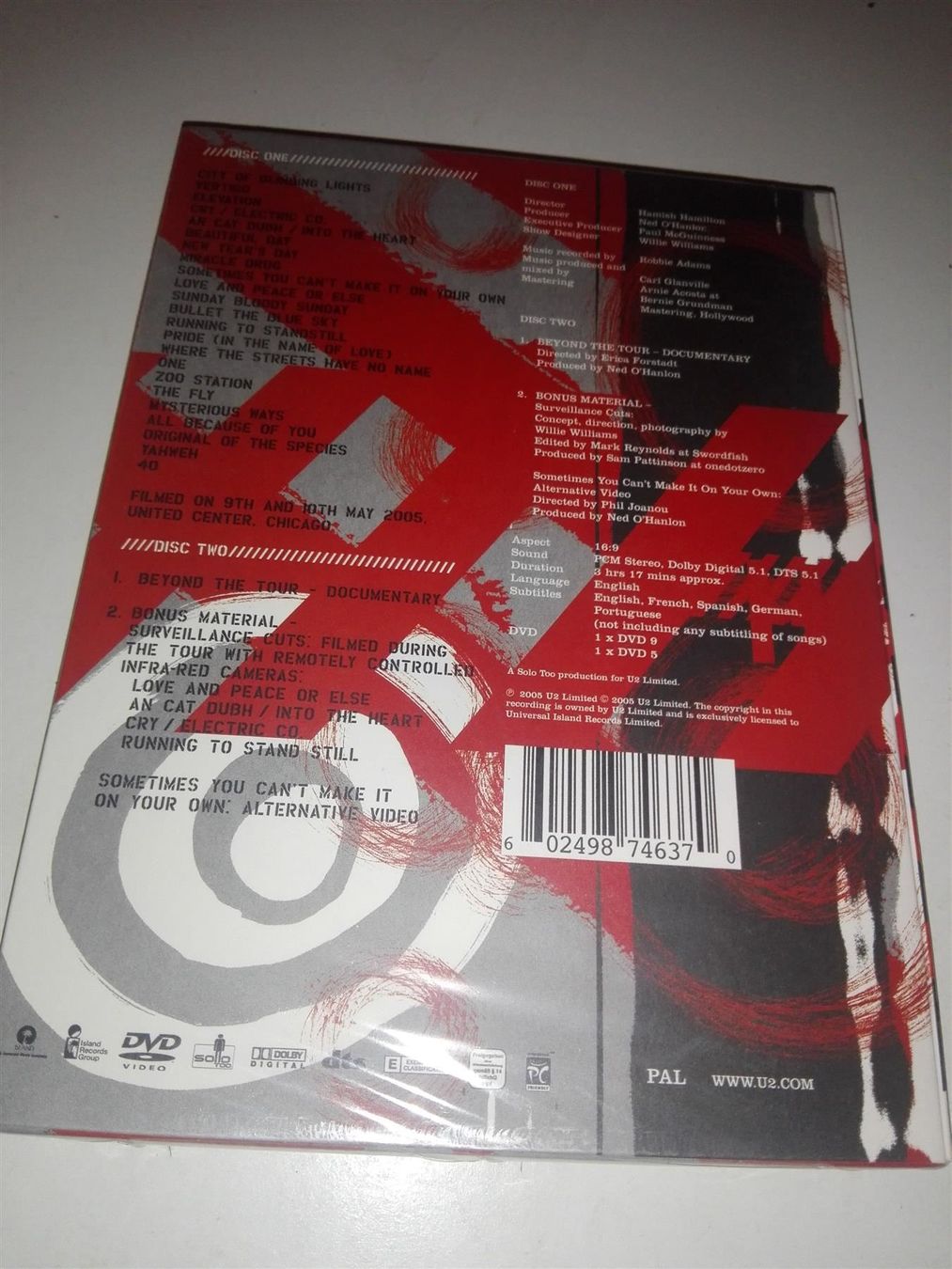 Alle DVDs: U2 - Vertigo (2005) - Live from Chicago – Neu und originalverpackt aus St. Gallen von elkapone 5