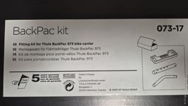 Thule BackPac Kit 17 Montagesatz für Fahrradträger 973