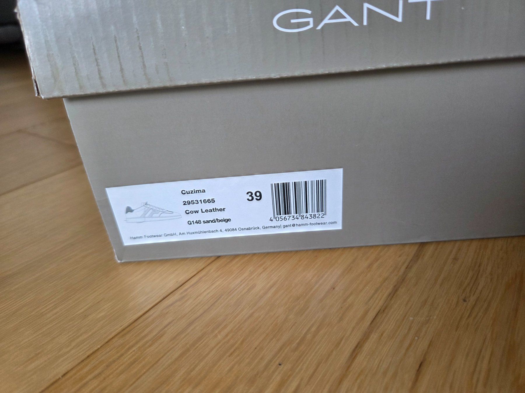 Gant Herrenschuhe: Neue Sneaker von Gant, Cuzima Gr. 39 – Neu (gemäss Beschreibung) aus Winterthur von Klaudi15 6