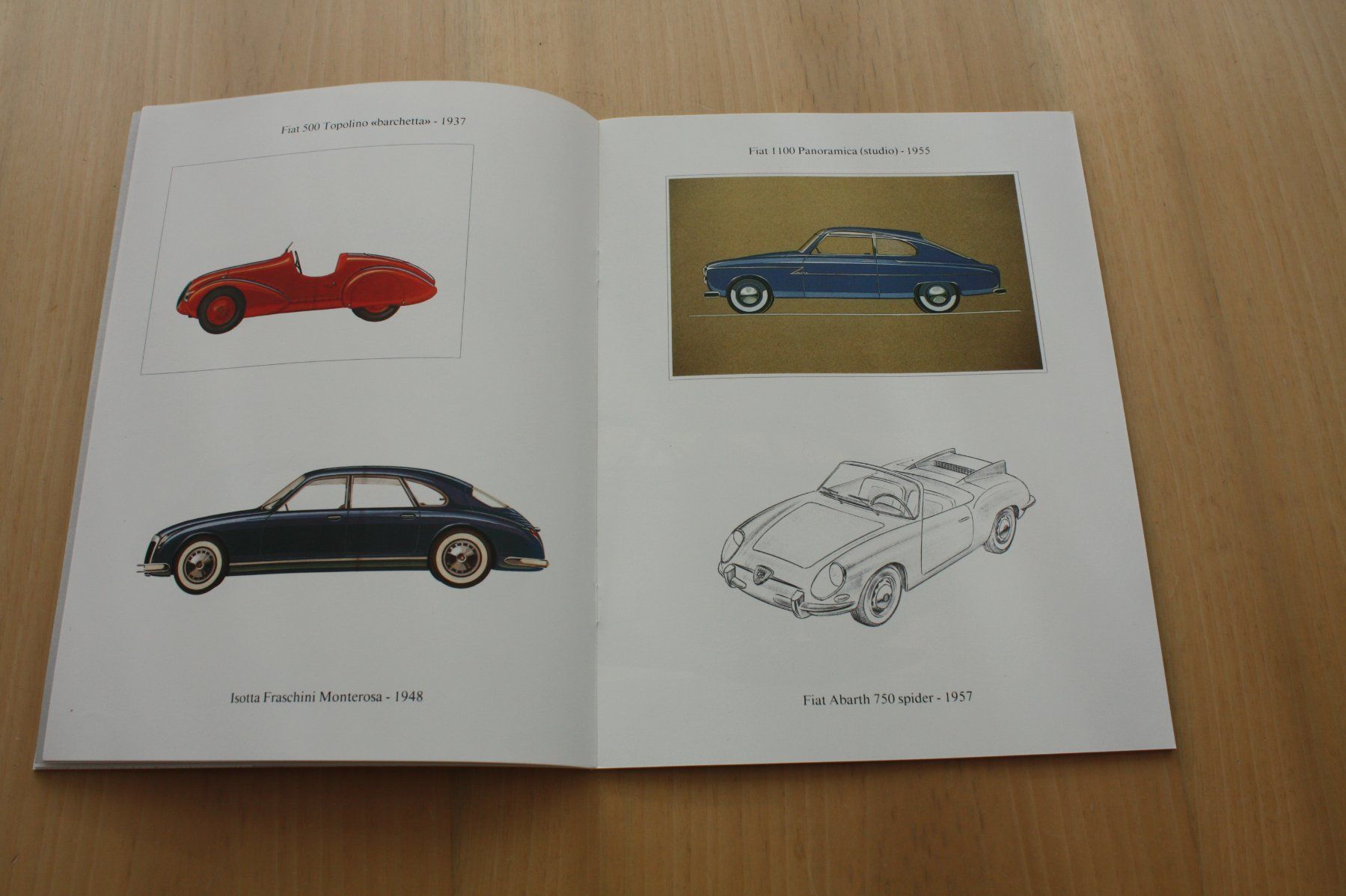 Documenti: Zagato Prospekt "Le Auto Disegnate" - 1988 – Usato da Wikon venduto da erwin400 2