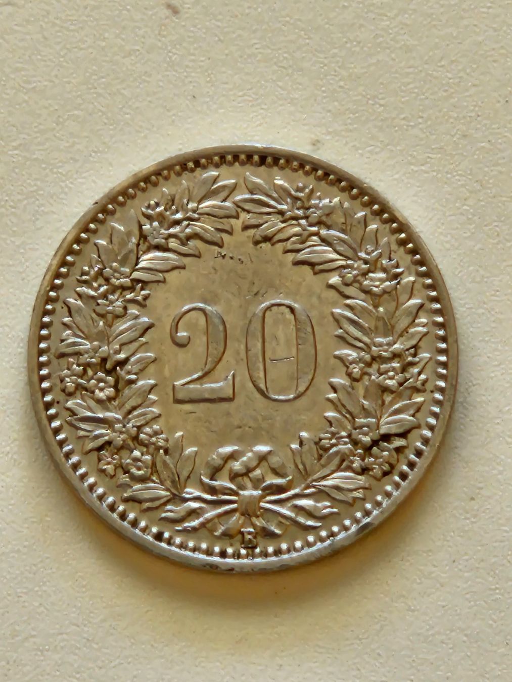Toutes les monnaies: 20 Rappen 1933 -vz – D'occasion à Hinwil par Bell1894 1