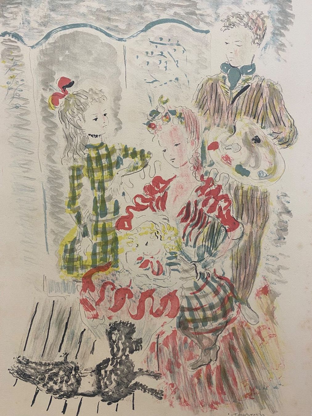 Grafica & Litografie: Constantin TERECHKOVITCH (1902-1978) Lithtographie – Usato da Brüttisellen venduto da Betty_1972 3