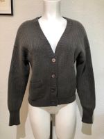 FTC Cashmere Cardigan Damen Gr S 100% Kaschmir grau