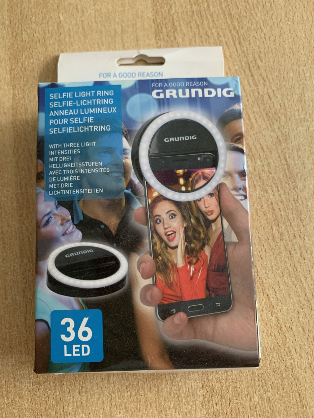Supporti a parete: Grundig Selfie-Ringlicht – Nuovo e nell'imballaggio originale da Reinach BL venduto da Grolifcb