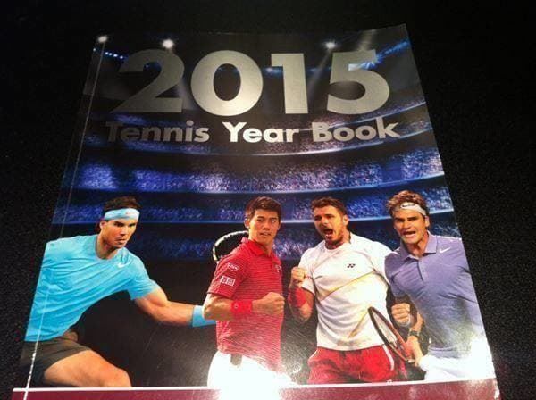 Riviste & Magazine: Roger Federer, Tennis Yearbook 2015 – Usato da Einsiedeln venduto da Brocki59