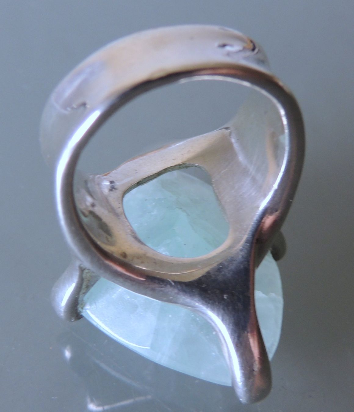 Anelli: Fluorit Silber 925 Fingerring Gr. 54 – Usato da Waldenburg venduto da schaller707 7