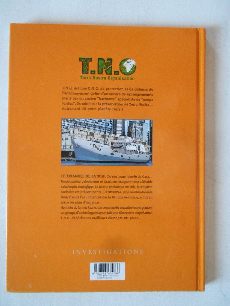 BD: T.N.O  -  LE TRIANGLE DE LA SOIF – D'occasion à Bex par Giorgiob 1
