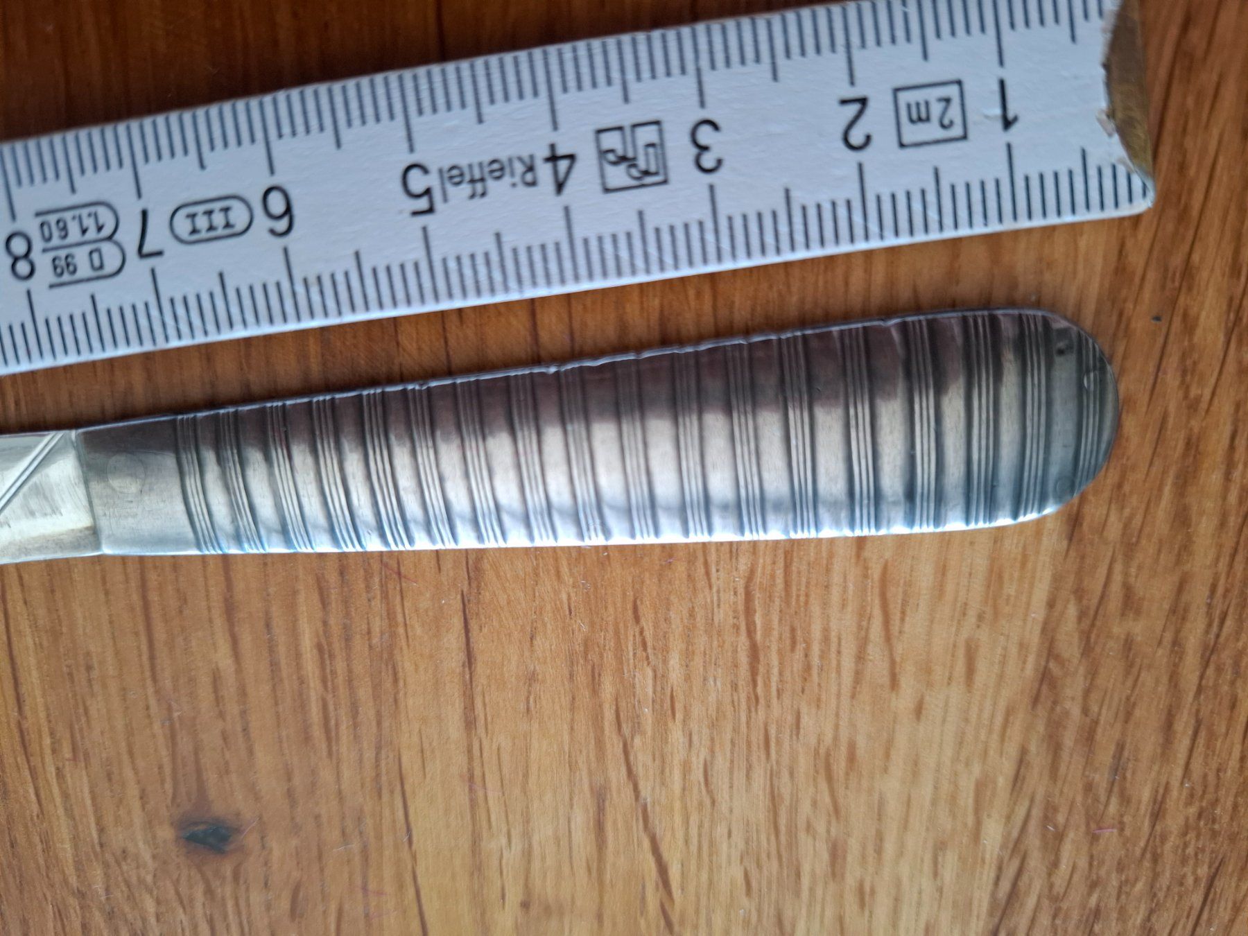 Couteaux de poche: Antikes Silber-Sackmesser aus Schweden – D'occasion à Zürich par Loubol 3