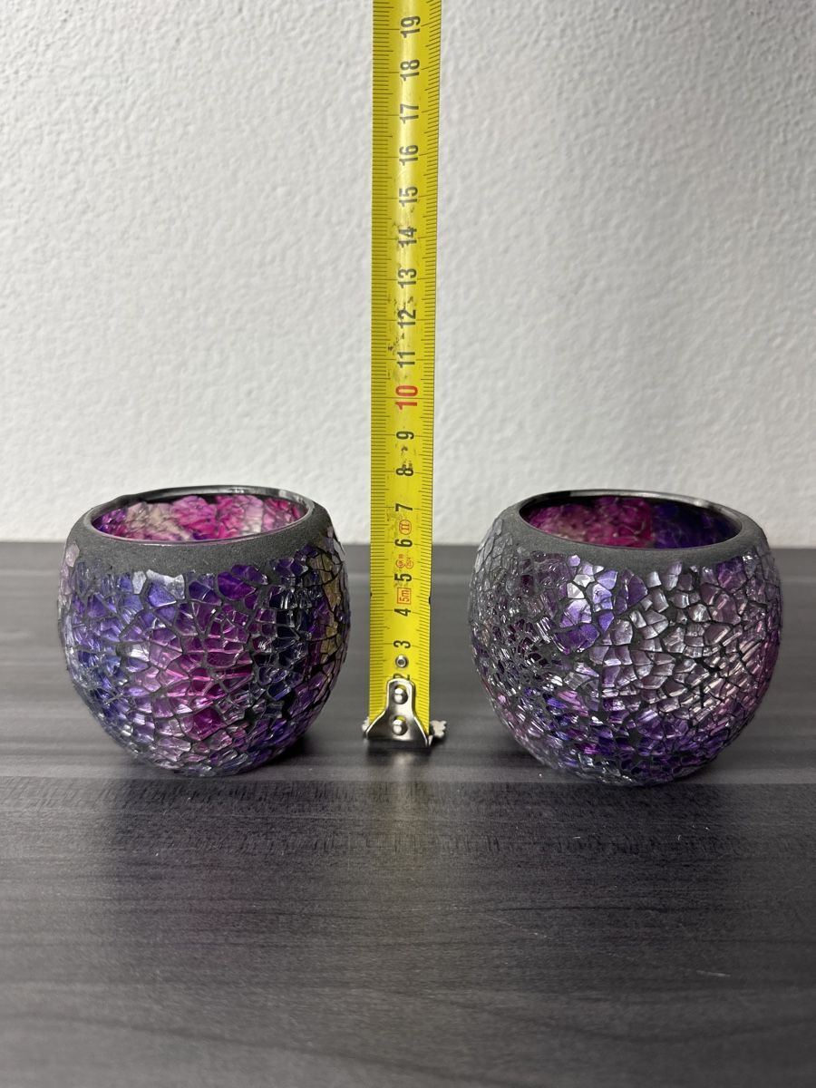 Portacandele: Mosaik Windlicht Glas – Usato da Aarburg venduto da Tonija 1