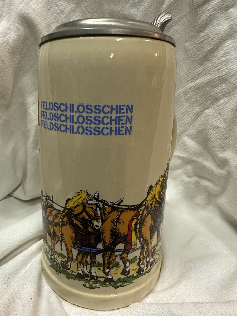 Bicchieri: Feldschlösschen bier krug – Nuovo (secondo la descrizione) da Reinach AG venduto da rares75 1