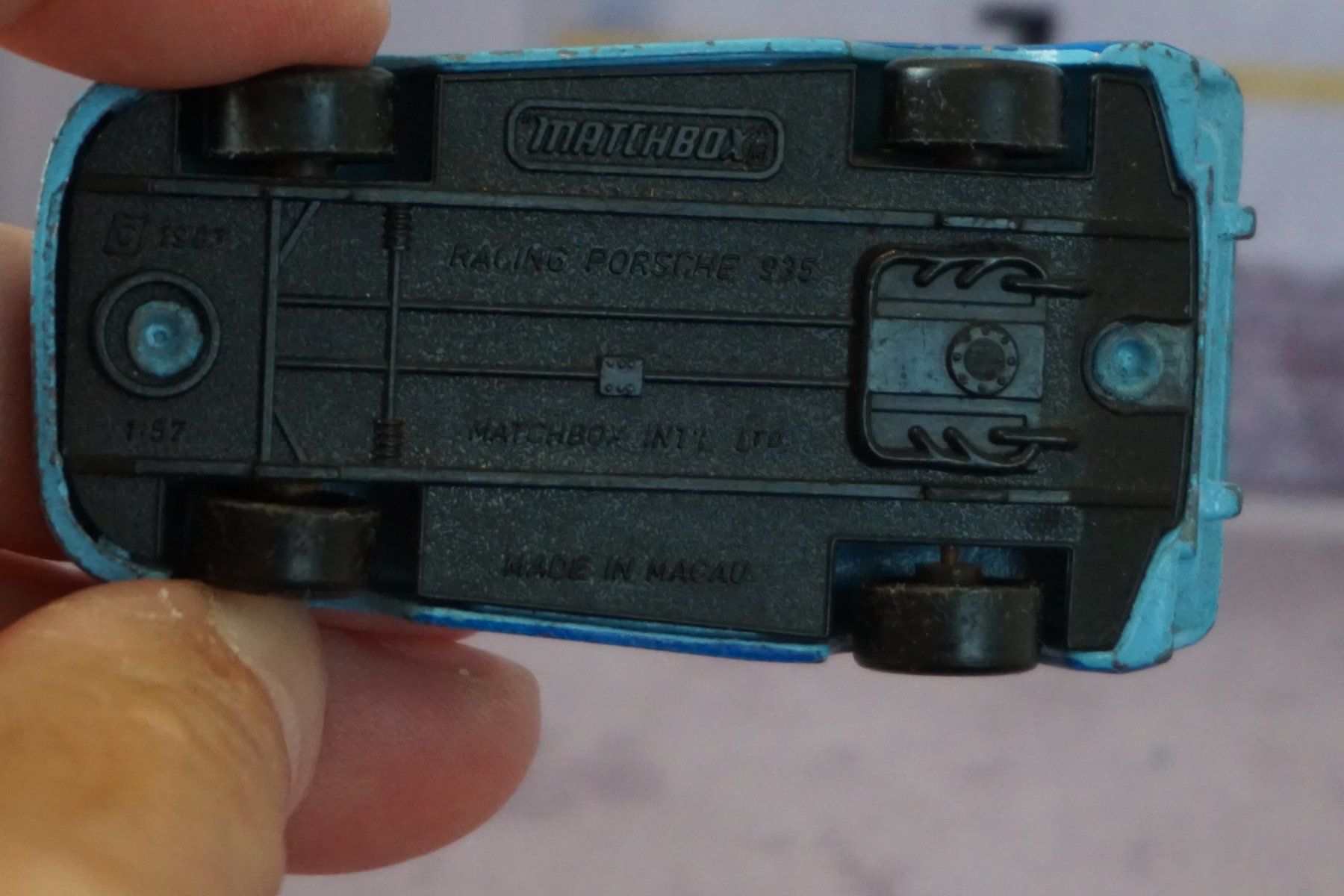 Matchbox Modellini d'auto: Matchbox Porsche 935 ELF KULT !!!!!!!!!!!!! – Usato da Reiden venduto da Doppeldecker69 5