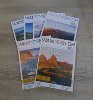 Zeitschrift, Magazin WANDERN.CH, alle 6 Ausgaben 2023