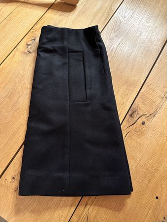 Schwarzer A-linen Rock von COS 34