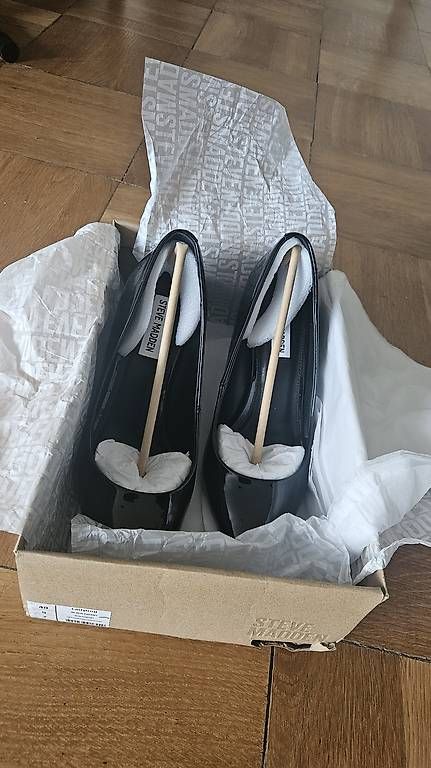 Steve Madden Scarpe da donna: Steve Madden black patent pumps – Nuovo e nell'imballaggio originale da Zürich venduto da Daniela_2e1 3