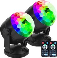 Party Licht Set RGB Disco Stroboskop DJ Bühne Fernbedienung