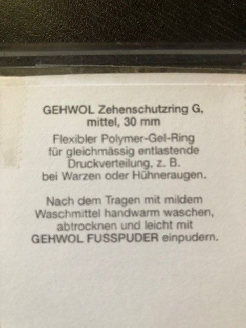 Pedicure: Zehenschutzring G mittel... – Nuovo (secondo la descrizione) da Nottwil venduto da Frontal 3