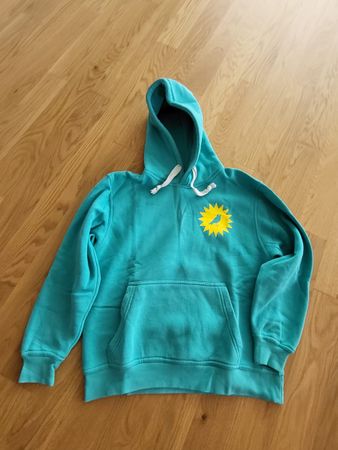 Open Air St.Gallen Hoodie OASG türkis mit Logo Grösse S