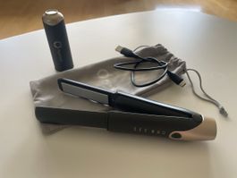 Tragbares Glätteisen - USB Aufladung - für unterwegs/Reisen