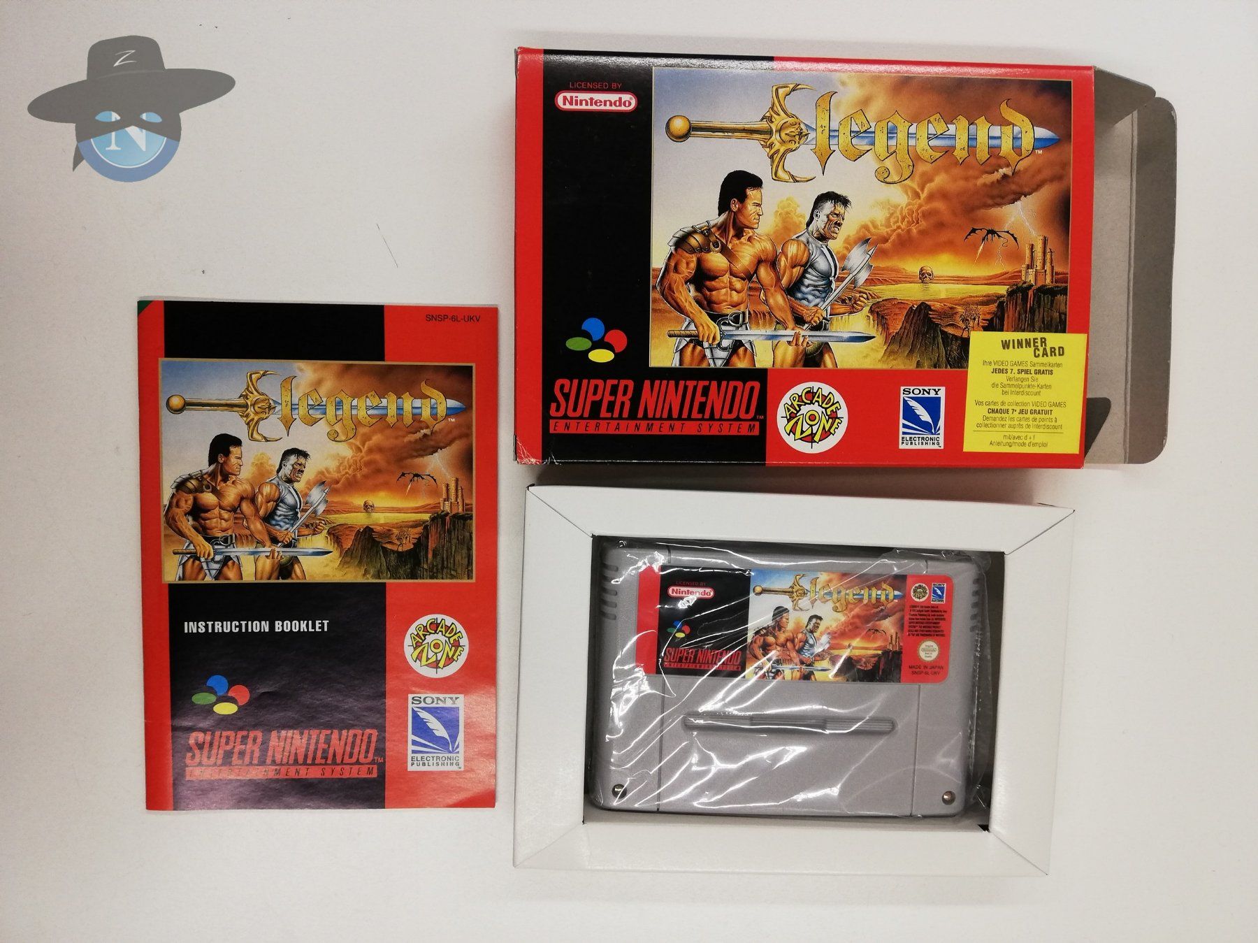 Nintendo Giochi: Legend / Super Nintendo SNES – Usato da St. Gallen venduto da zorro_dc 7