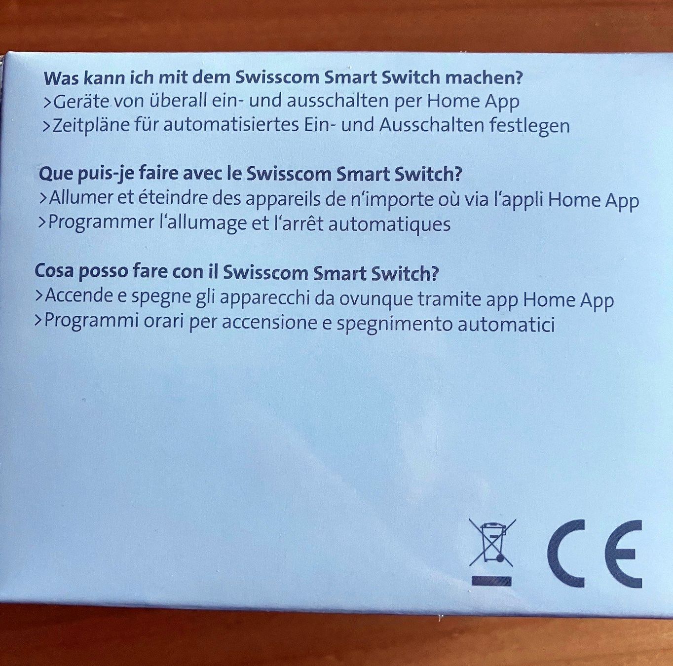Unità & Adattatore: 2 SMART SWITCH ZWISCHENSTECKER SWISSCOM, NEU, ORIGINALVERP. – Nuovo e nell'imballaggio originale da Wil SG venduto da Mutzi02 2