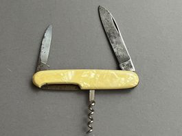 Vintage Sackmesser Elosi Solingen 93 mm - Korkenzieher