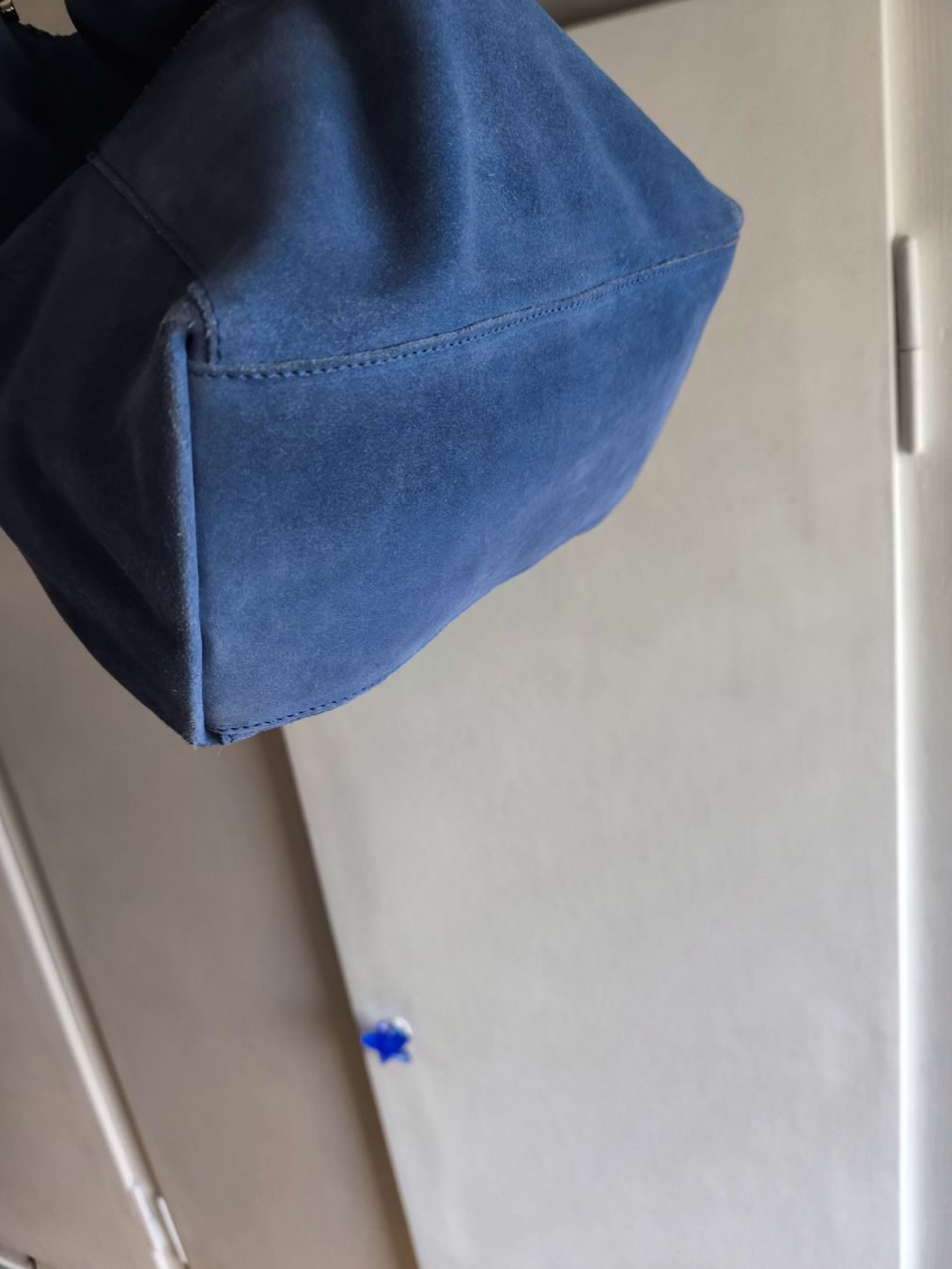 Borse: Leder Handtasche blau – Usato da Schaffhausen venduto da gab_v5qf 4