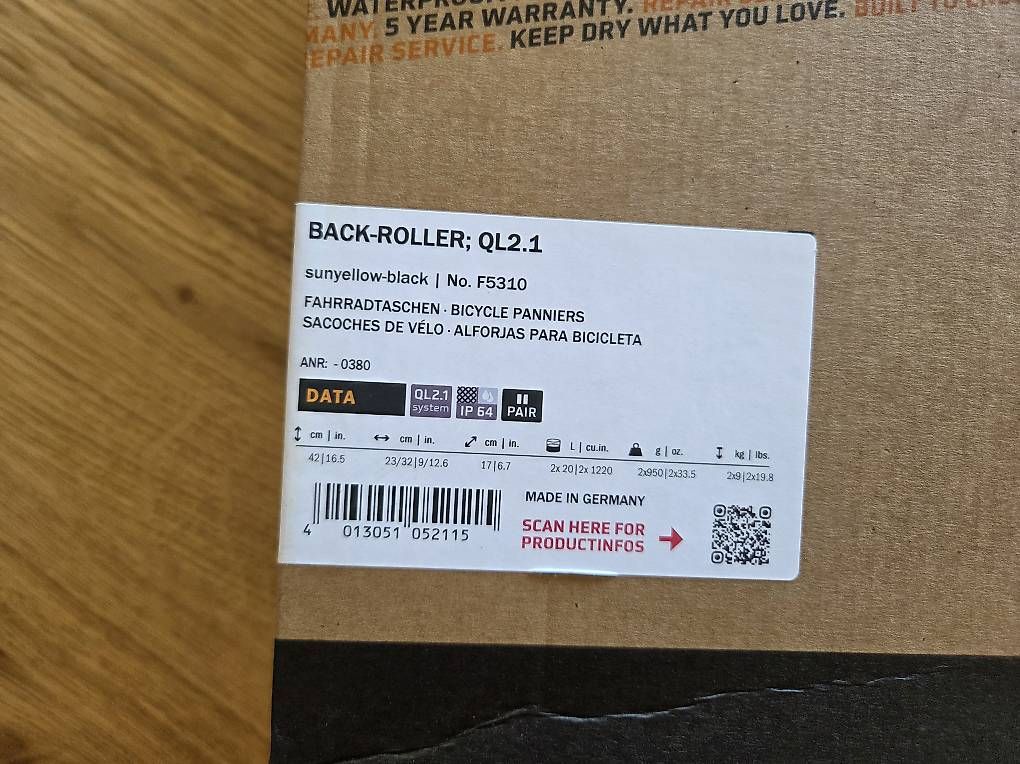 Ortlieb Taschen: Ortlieb classic 2x 20l back roller – Neu (gemäss Beschreibung) aus Zug von nina46 2