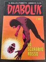 Diabolik / Lo scarabeo rosso) anno XVI - N. 23)