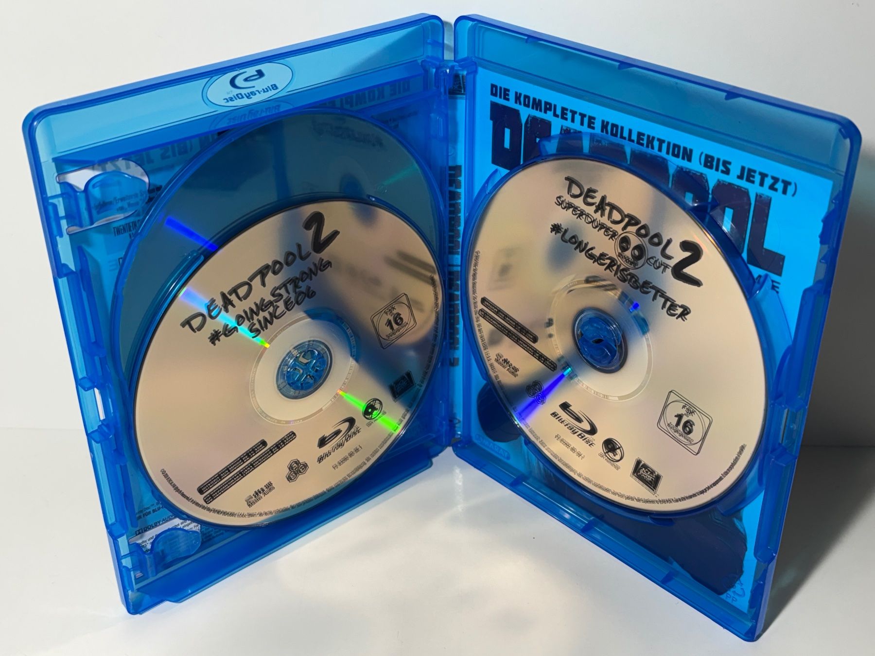Tutti i DVDs: Deadpool 1&2 Blu Ray – Usato da Wilderswil venduto da Sstriker 3