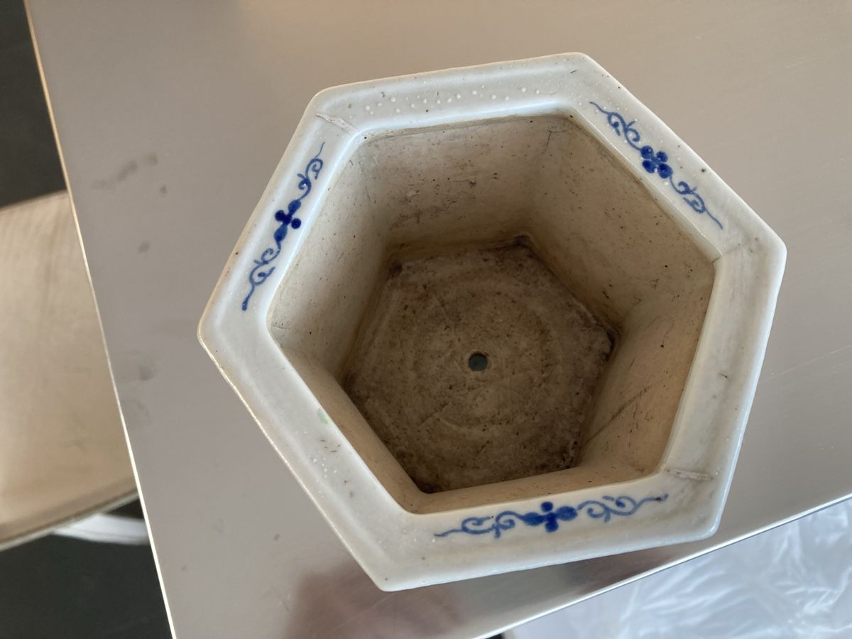 Vasi per fiori: Wunderbares, antikes Cachepot mit Unterteller – Usato da Zürich venduto da kostbares 4