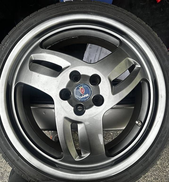 Saab Cerchioni: Saab Hirsch Performance Felgen 19 Zoll – Usato da Näfels venduto da Elbu_ 1