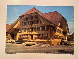ALTE ANSICHTSKARTE, Langnau i. Emmental, alte Autos