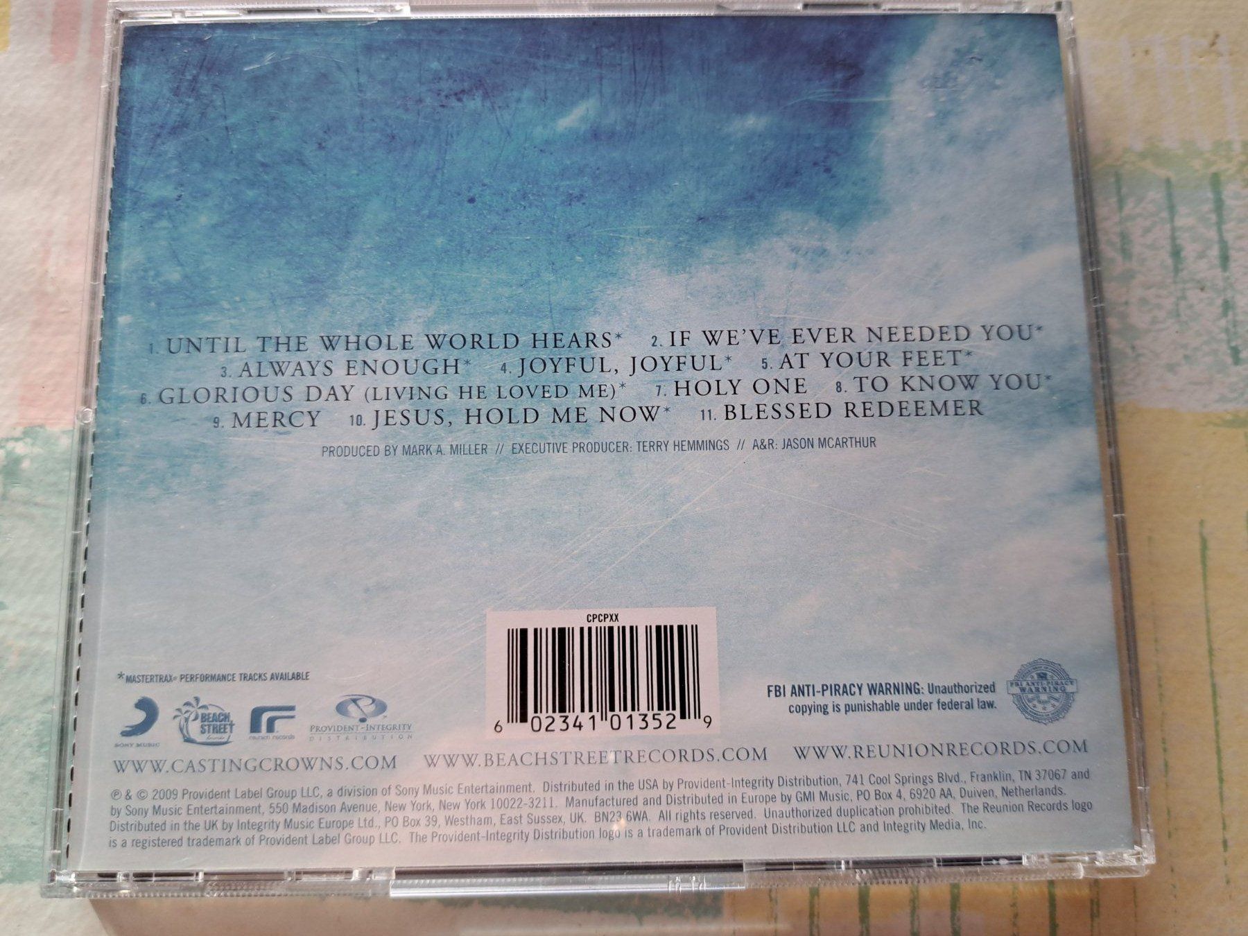 CDs: Cd Casting Crowns - Until de Whole world hears – D'occasion à Pully par bro_n52j 1