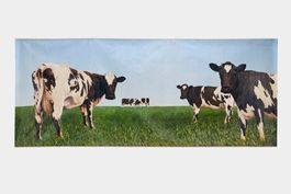 Pink Floyd Cover, Atom Heart Mother - Leinwandposter
