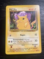 Pokemon Pikachu base set 58/102 DE