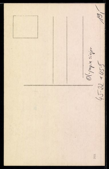 Cartes postales: Schnappschuss von Olympio-Leichtathlet u – D'occasion à Berlin par bartko-reher 1