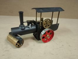 Dampfwalze vermutlich Eigenbau / Dampfmaschine