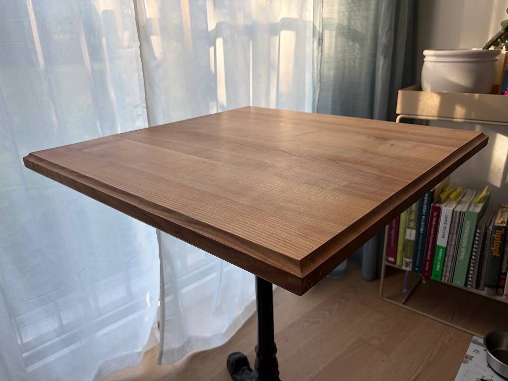 Tische: Bistrotisch aus Kirschbaum – Gebraucht aus Zürich von Velo_Tourer 2