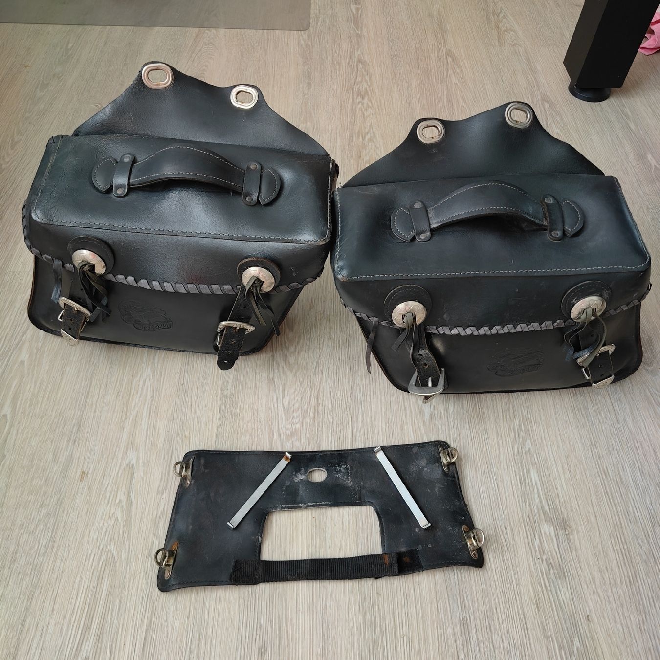Held Borse: Held Leder Satteltaschen Set Motorrad  – Usato da Münsingen venduto da ale_md2s 1