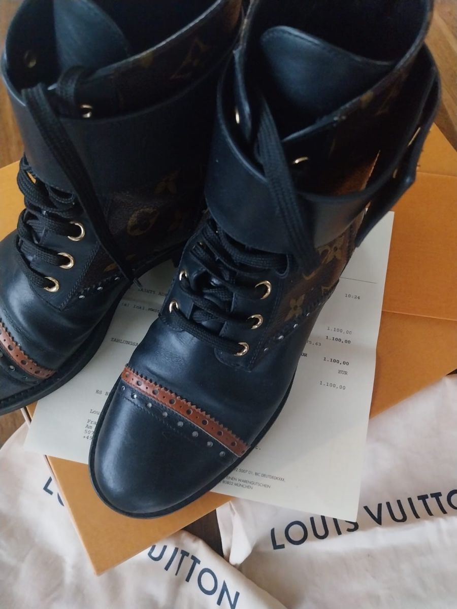 Louis Vuitton Damenschuhe: Louis Vuitton Stiefel Grösse 37 - Ranger Boots – Gebraucht aus Wangen SZ von Salim10 2