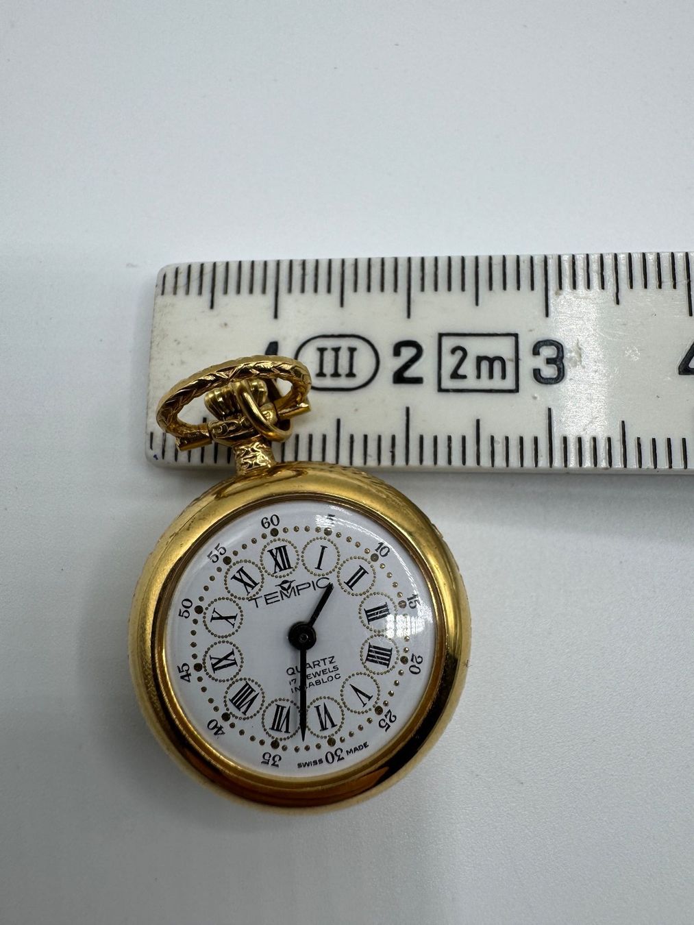 Uhren: Tempic Damen Taschenuhr, – Gebraucht aus Sachseln von BONATI01 4
