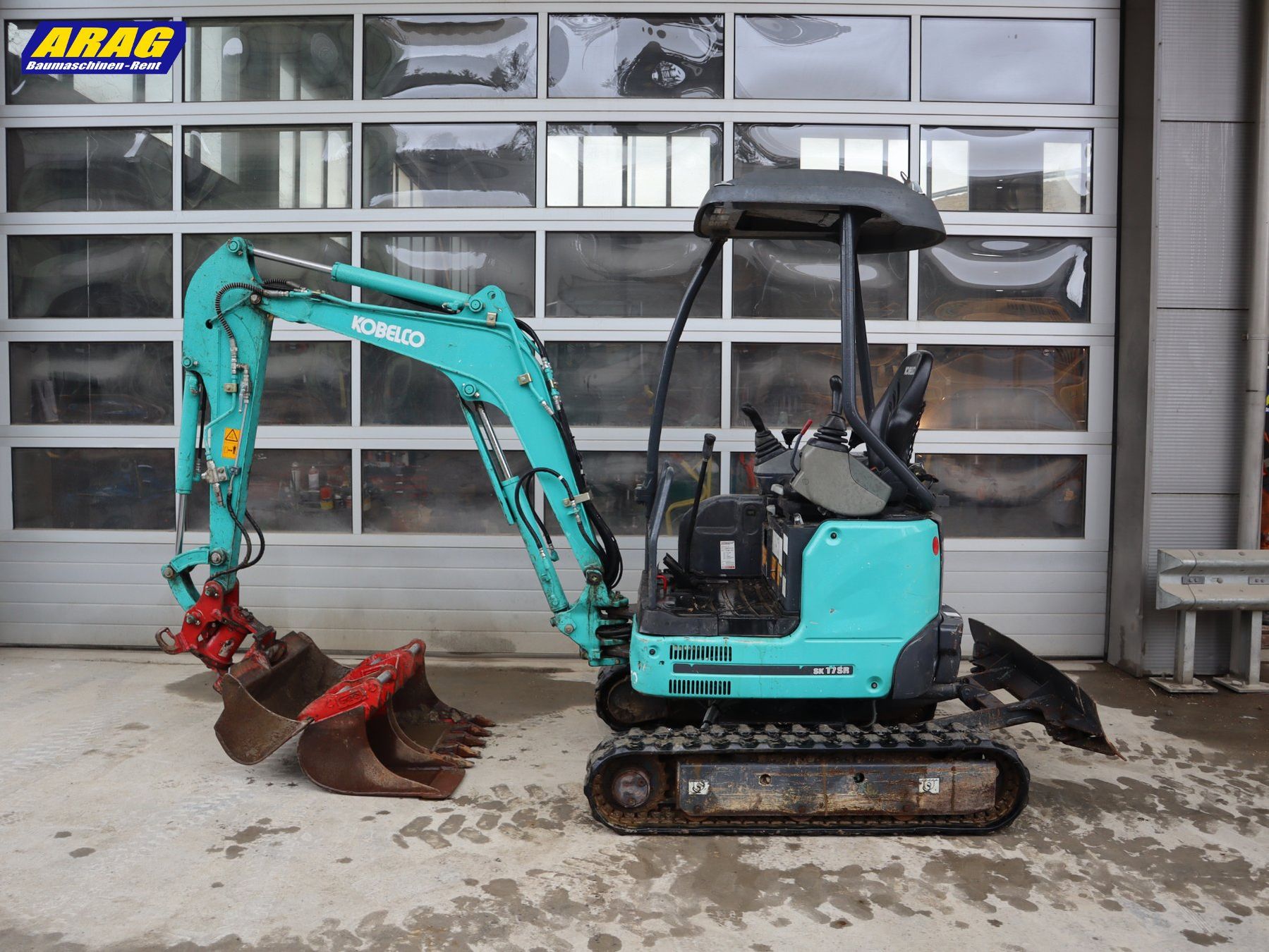 Kubota Escavatori: Kobelco SK17 SR-3E Minibagger – Usato da Hasle LU venduto da Arag08