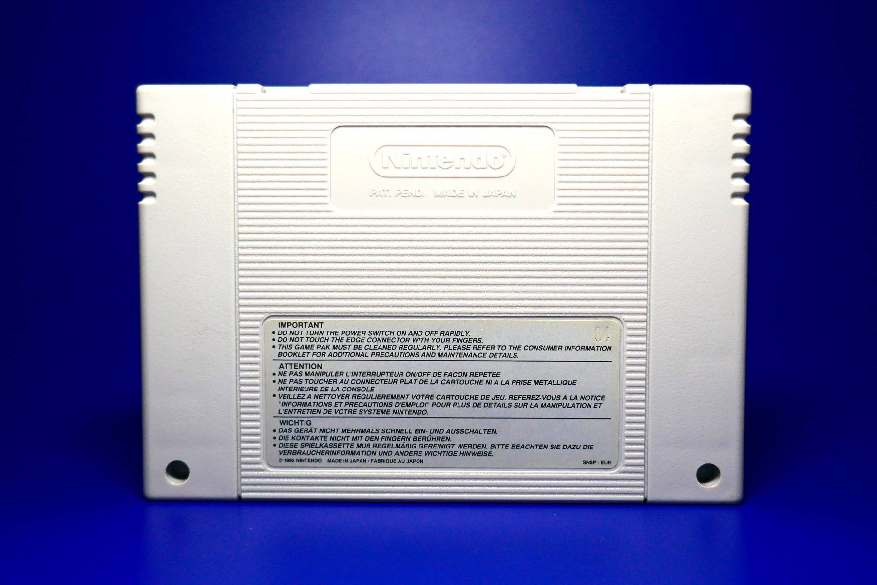 Nintendo Giochi: Street Racer - Super Nintendo – Usato da Vuarrens venduto da Espace-Retro 1
