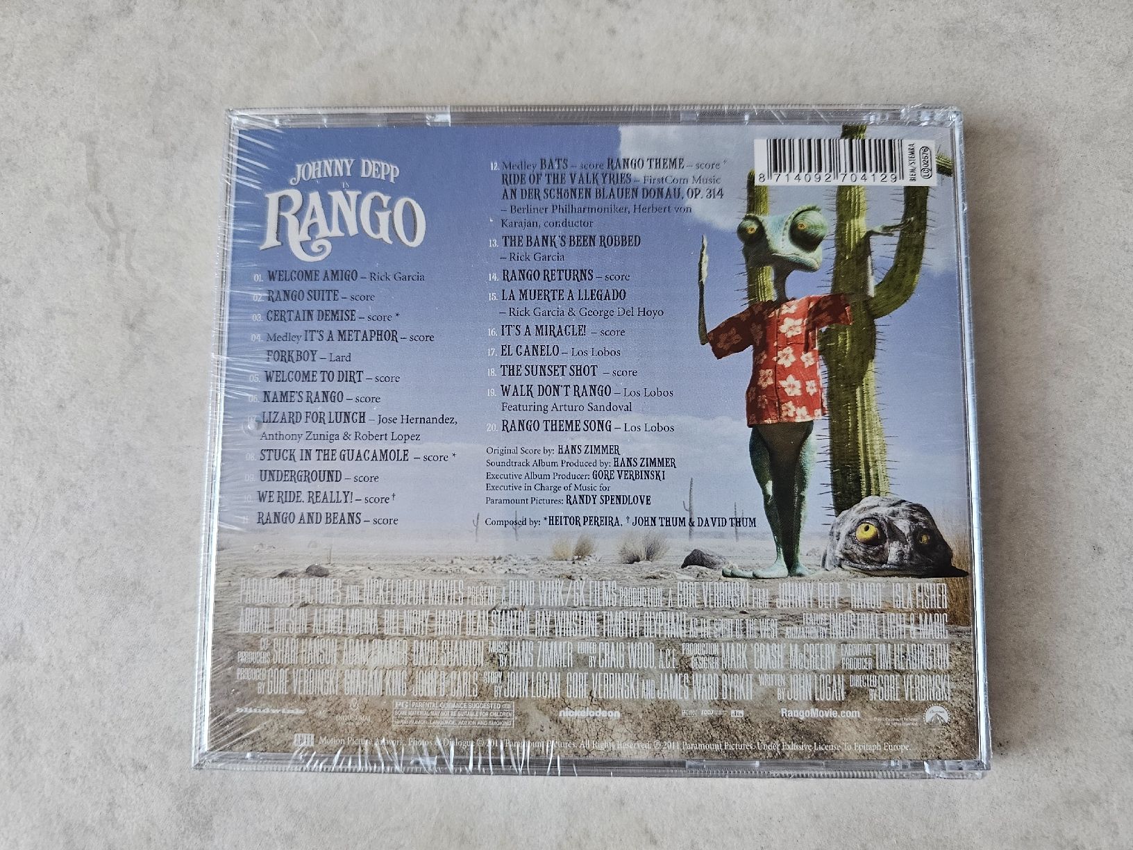CD: Rango  (Hans Zimmer)  /  Fabrikneu – Nuovo e nell'imballaggio originale da Schneisingen venduto da backstore24 1
