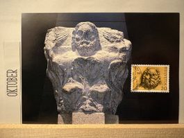 AK mit Briefmarke / 2000 Jahre Octodurus Marigny