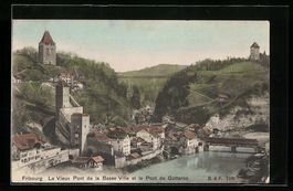 Fribourg, Le Vieux Pont de la Basse Vill