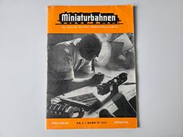 Miniatur Bahnen MIBA - NR. 8 / BAND IV 1952